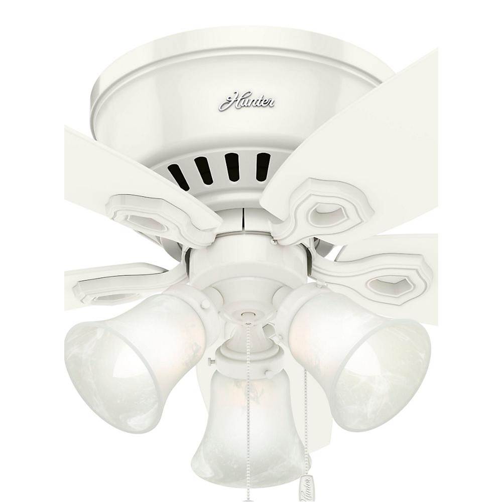 Hunter 51090 Snow White 42'' Builder Lp-snow White Image 3