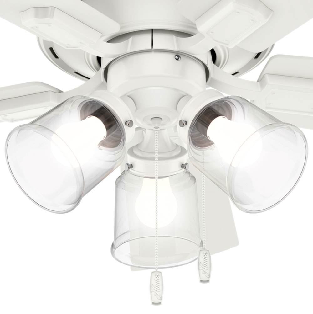 Hunter 52152 Fresh White 42'' Crestfield Lp -fresh White Image 4