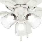 Hunter 52152 Fresh White 42'' Crestfield Lp -fresh White Image 4