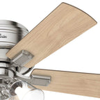 Hunter 52154 Brushed Nickel 42'' Crestfield Lp-brushed Nickel Image 4