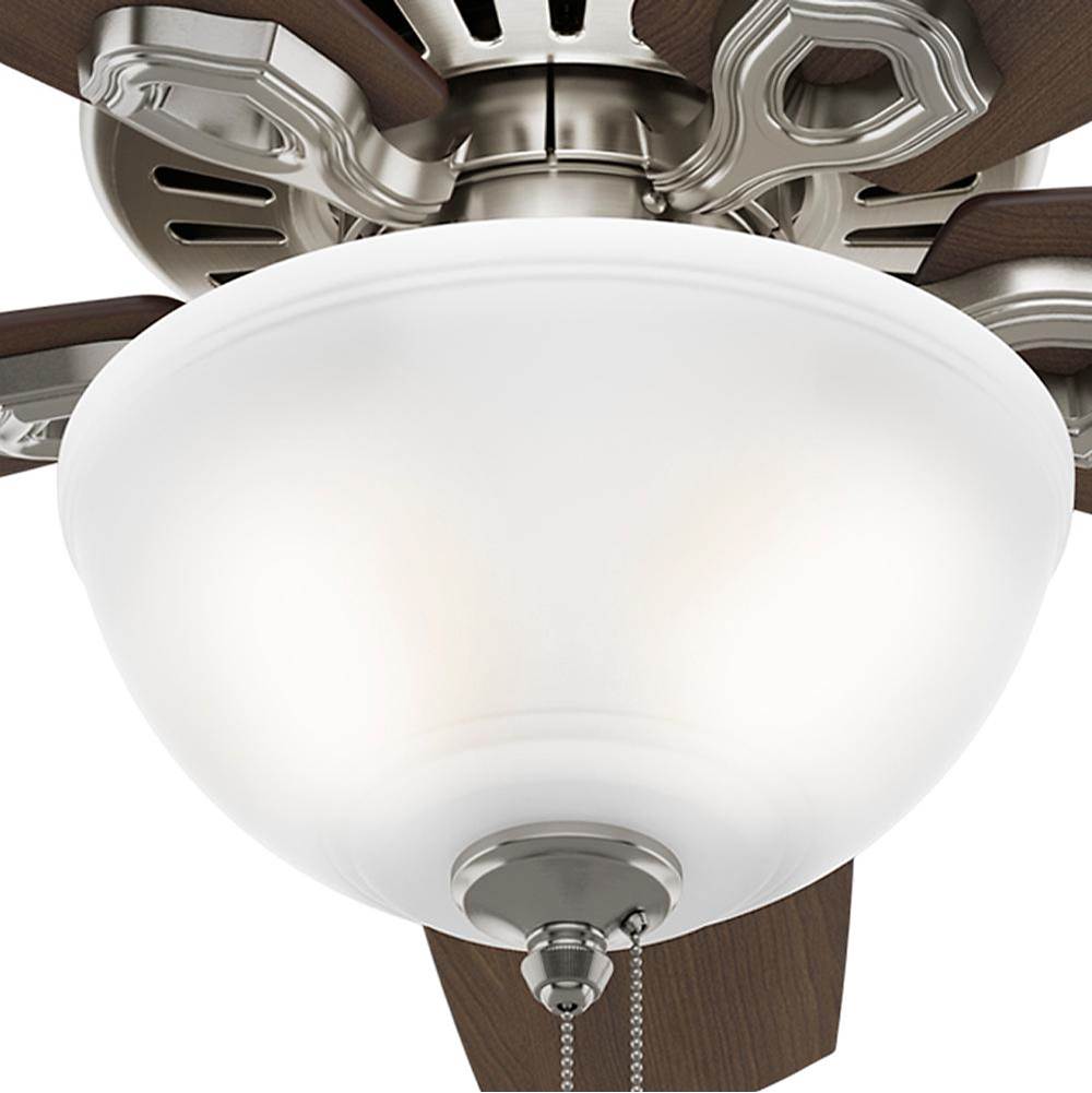 Hunter 52219 Brushed Nickel 42'' Builder Small Room-brushed Nickel-bowl Image 3
