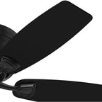 Hunter 53118 Matte Black 48'' Sea Wind-matte Black Image 4