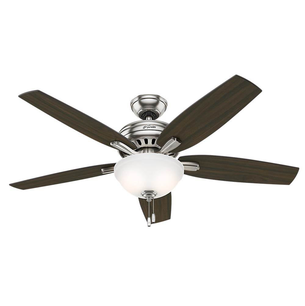 Hunter 53312 Brushed Nickel 52'' Newsome-brushed Nickel-bowl Image 5