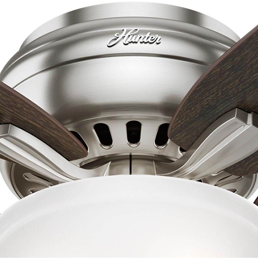 Hunter 53315 Brushed Nickel 52'' Newsome Bowl Lp-brushed Nickel Image 4