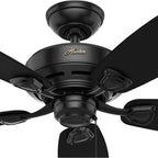 Hunter 53351 Matte Black 48'' Sea Wind-matte Black-dr Image 5