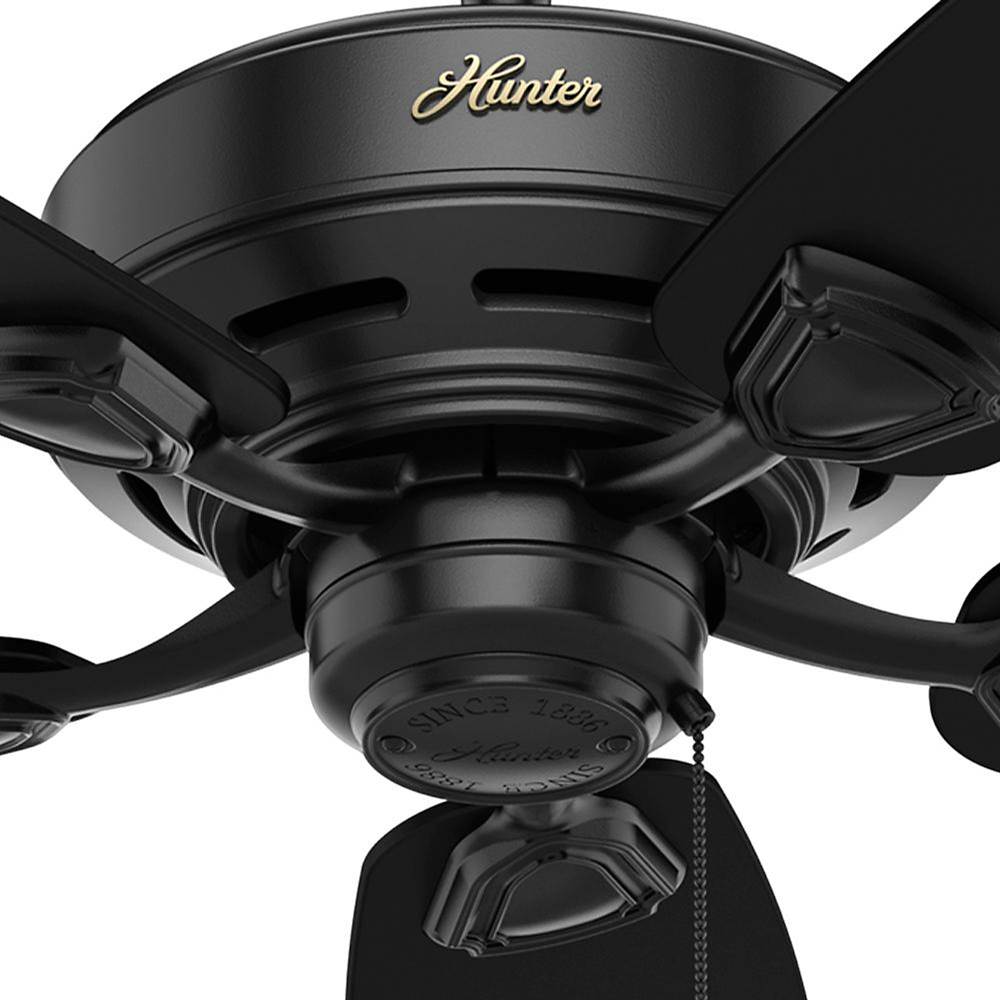 Hunter 53351 Matte Black 48'' Sea Wind-matte Black-dr Image 3