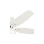 Hunter 53378 Fresh White 52'' Kenbridge Lp-fresh White Image 4