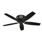 Hunter 53393 Matte Black 52'' Bennett Lp-matte Black Image 4