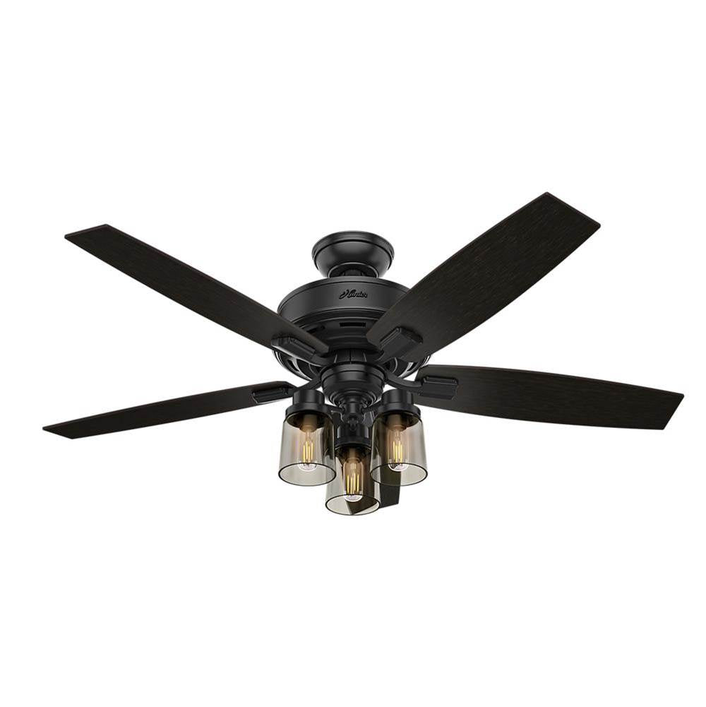 Hunter 54189 Matte Black 52'' Bennett-matte Black Image 3