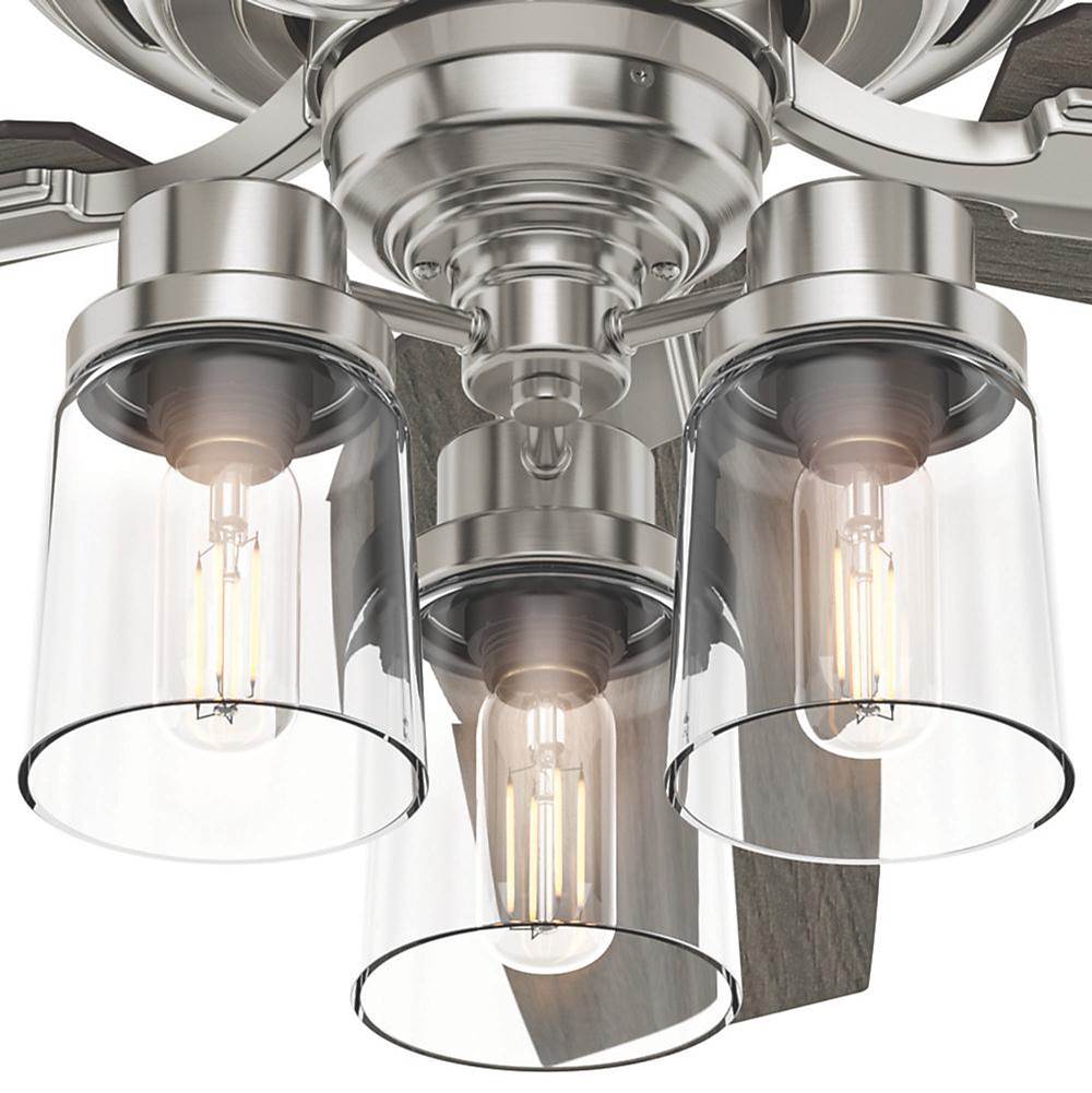 Hunter 54190 Brushed Nickel 52'' Bennett-brushed Nickel Image 4