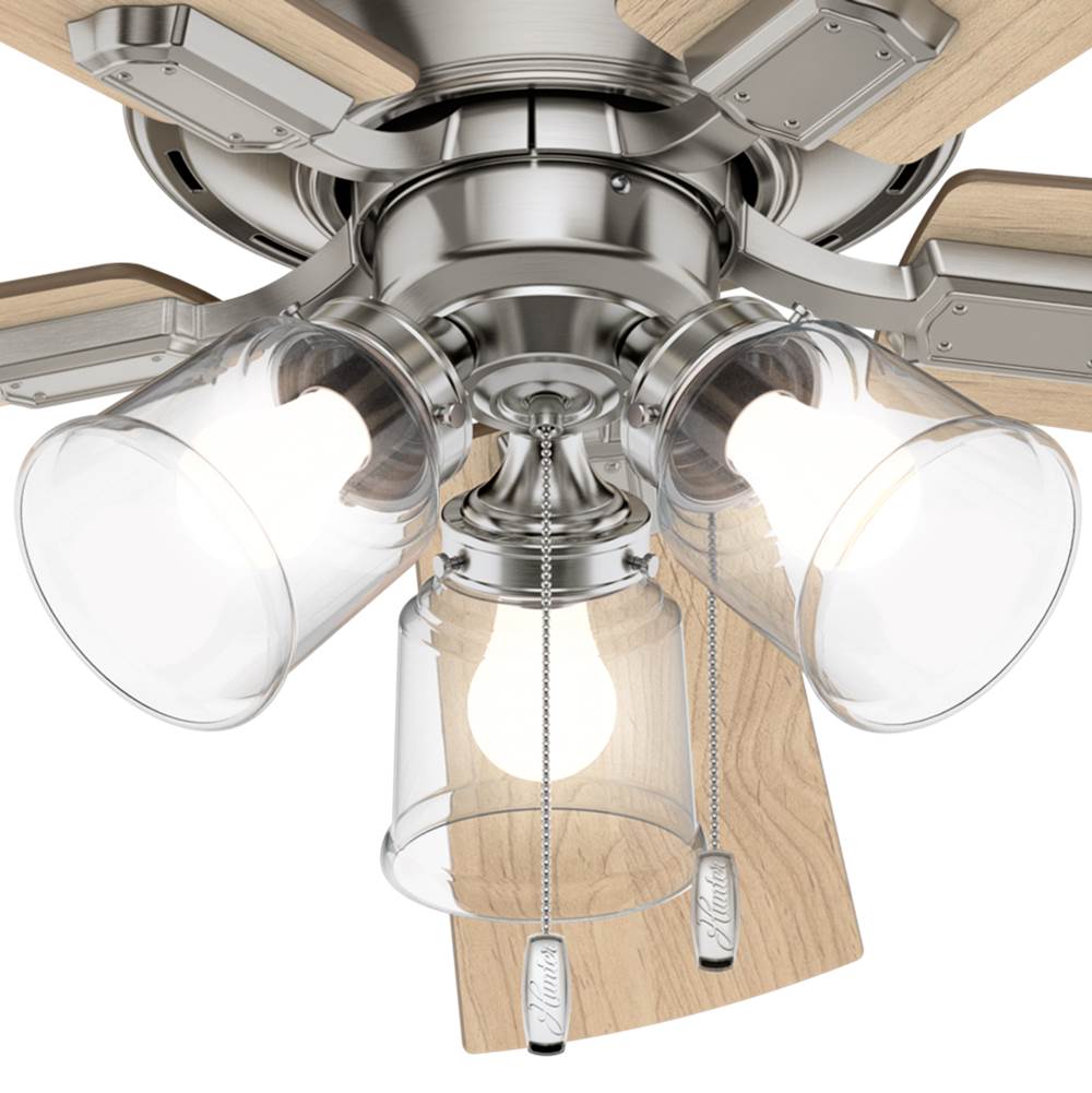 Hunter 54206 Brushed Nickel 52'' Crestfield-brushed Nickel Image 4