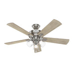 Hunter 54206 Brushed Nickel 52'' Crestfield-brushed Nickel Image 5