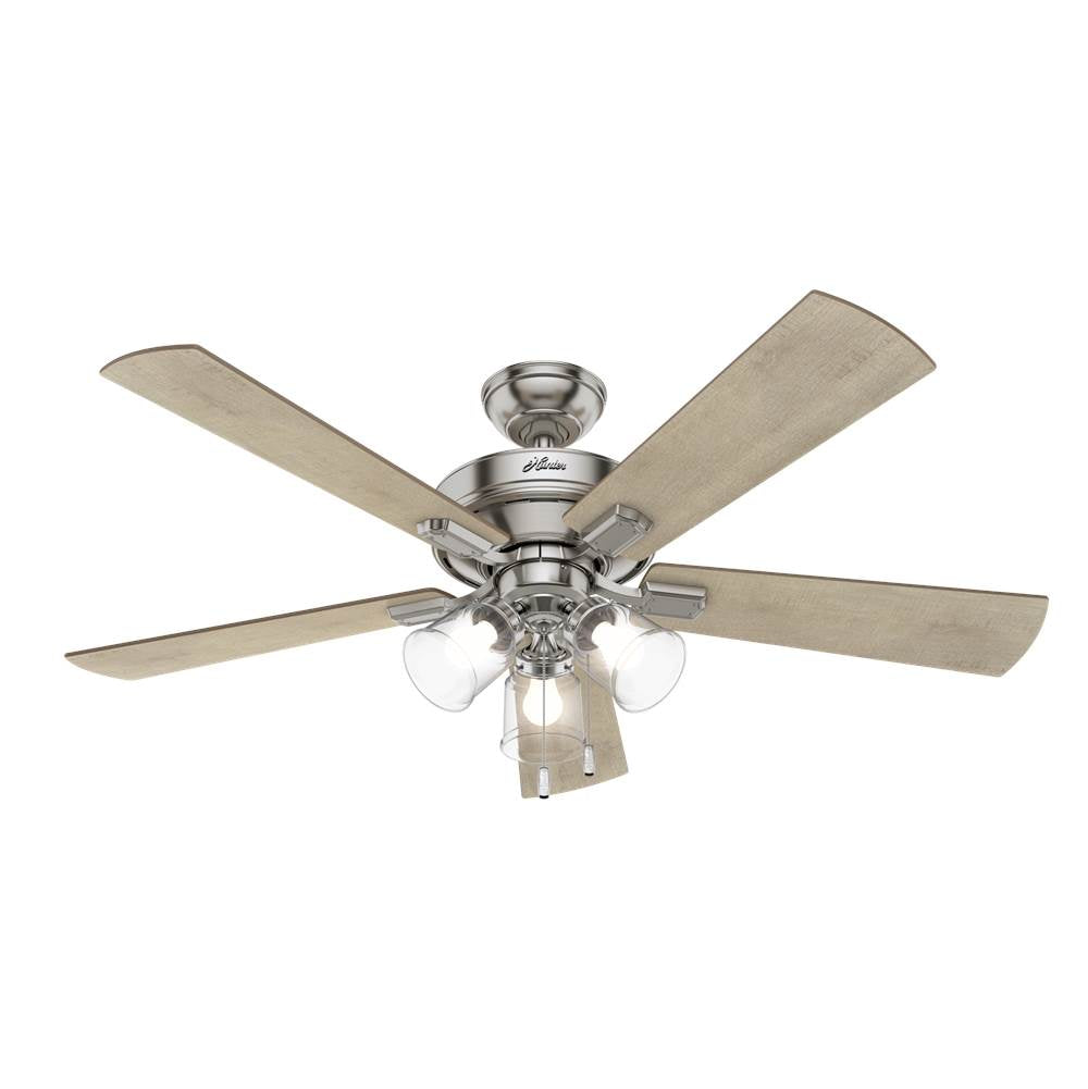 Hunter 54206 Brushed Nickel 52'' Crestfield-brushed Nickel Image 5
