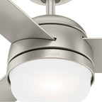 Hunter 54212 Matte Nickel 48'' Midtown Matte Nickel Image 4