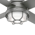 Hunter 55085 Matte Silver 54'' Searow Matte Silver Image 5