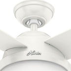 Hunter 59246 Fresh White 44'' Dempsey-fresh White Image 3
