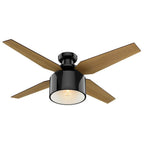 Hunter 59259 Gloss Black 52'' Cranbrook Lp-gloss Black Image 4