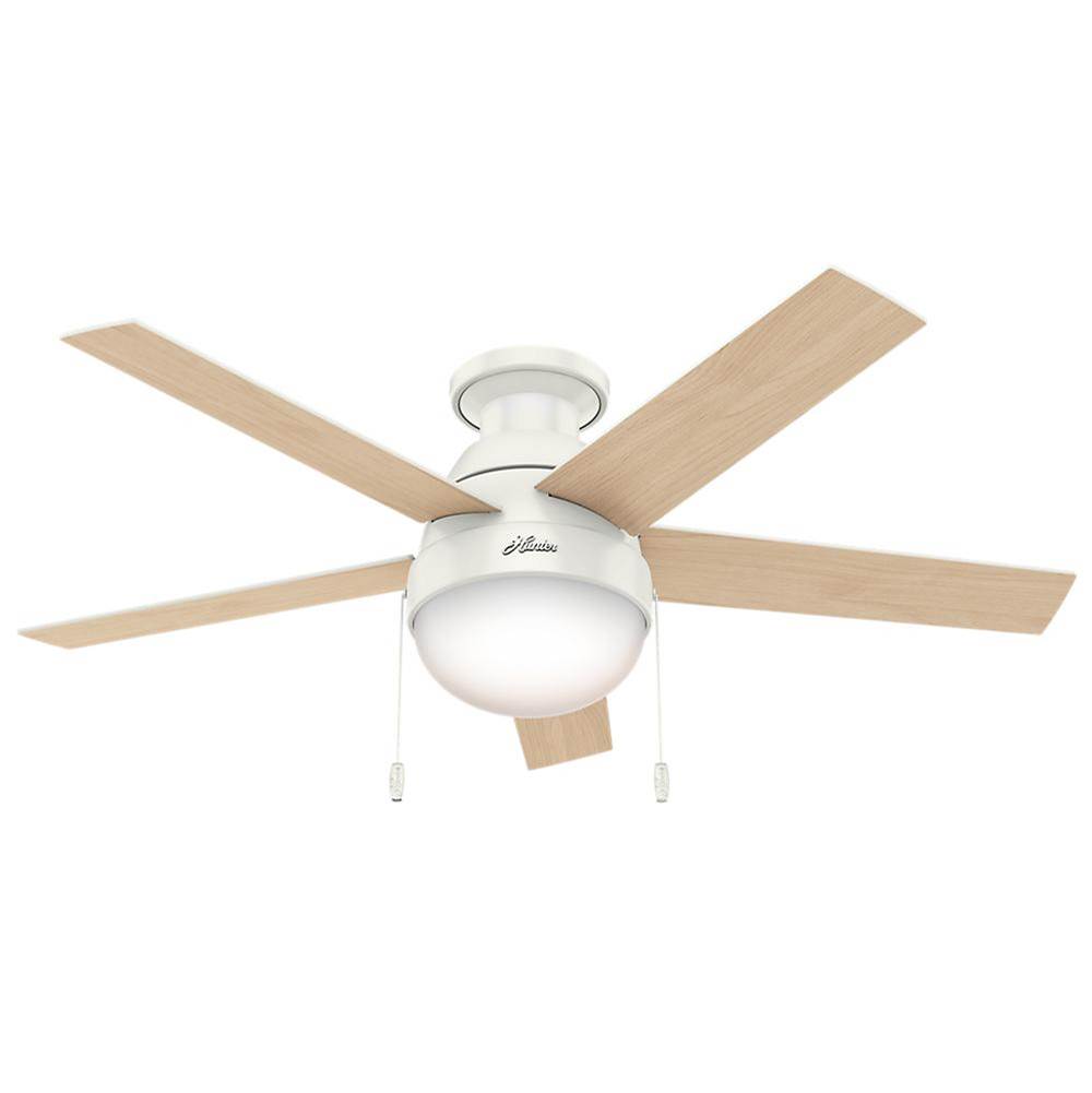 Hunter 59269 Fresh White 46'' Anslee Lp-fresh White Image 3