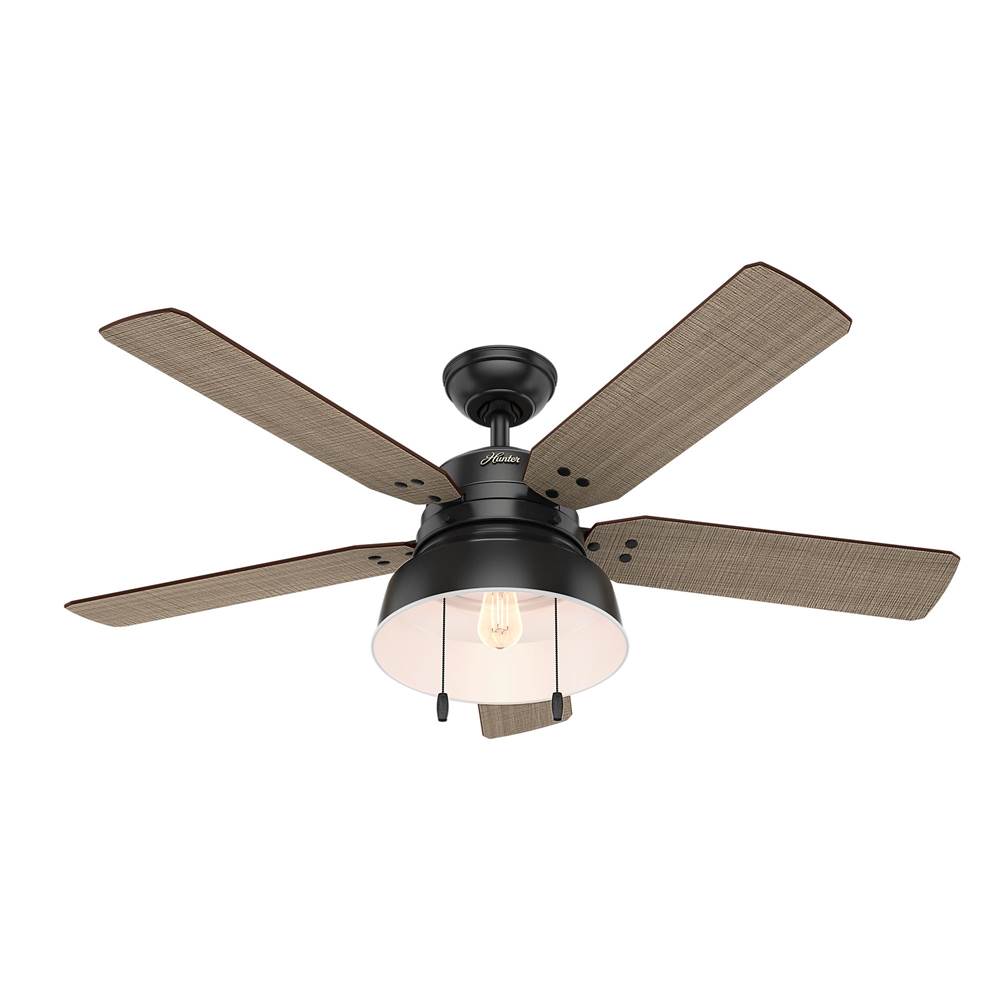 Hunter 59307 Matte Black 52'' Mill Valley-matte Black Image 4