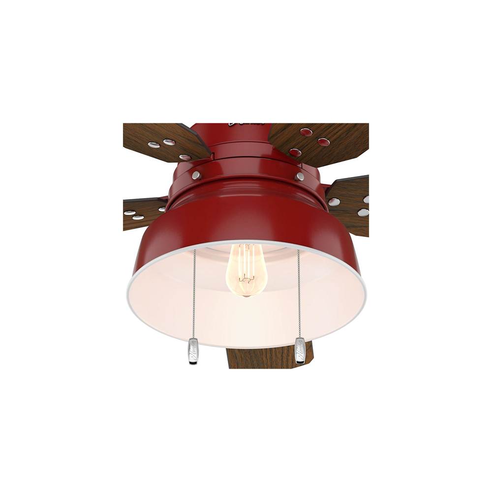 Hunter 59312 Barn Red 52'' Mill Valley Barn Red-lp Image 3