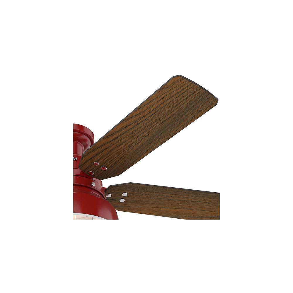 Hunter 59312 Barn Red 52'' Mill Valley Barn Red-lp Image 4