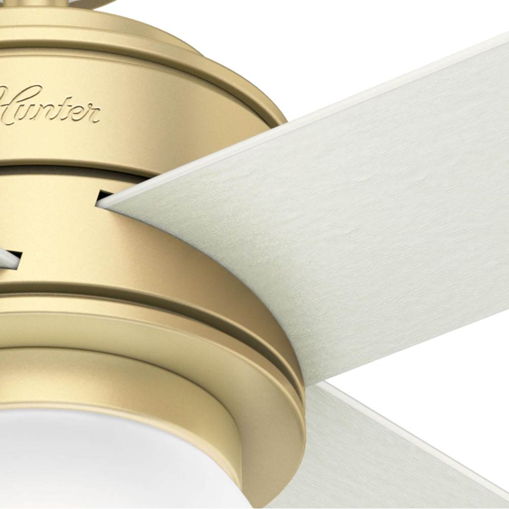 Hunter 59320 Modern Brass 52'' Hepburn-modern Brass Image 4