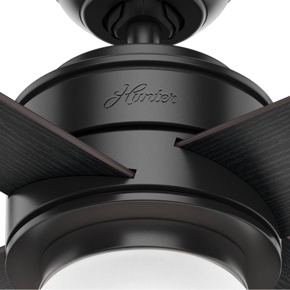 Hunter 59321 Matte Black 52'' Hepburn-matte Black Image 4