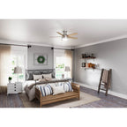 Hunter 50278 Brushed Nickel 46'' Anslee Lp-brushed Nickel Image 2