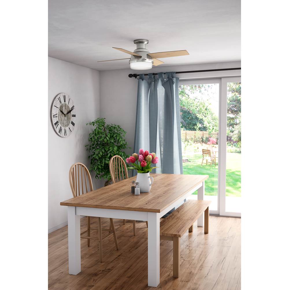 Hunter 50282 Brushed Nickel 44'' Dempsey Lp-brushed Nickel Image 3