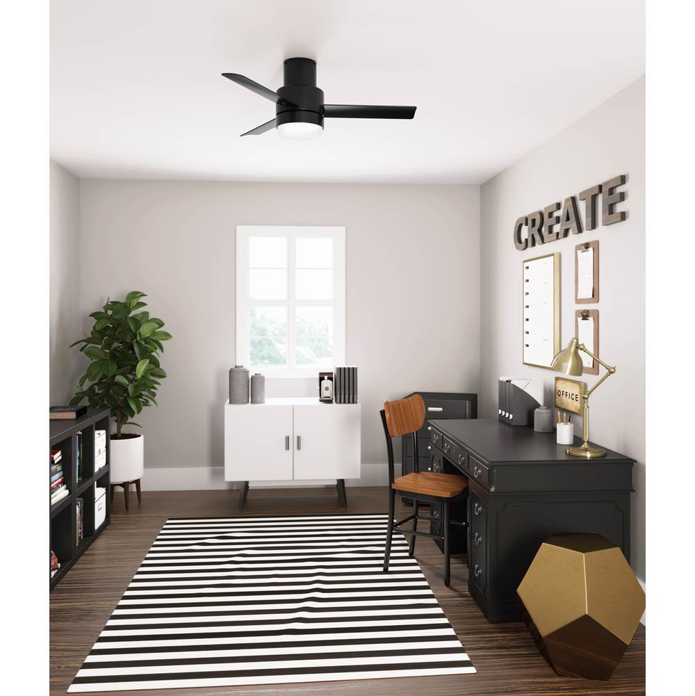 Hunter 51333 Matte Black 44'' Gilmour - Flat Matte Black Image 2