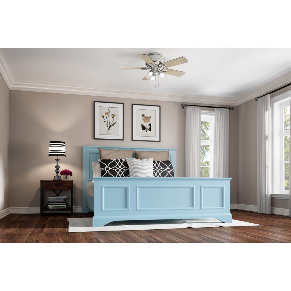 Hunter 52154 Brushed Nickel 42'' Crestfield Lp-brushed Nickel Image 3