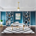 Hunter 52313 Modern Brass 44'' Hepburn - Modern Brass Image 2
