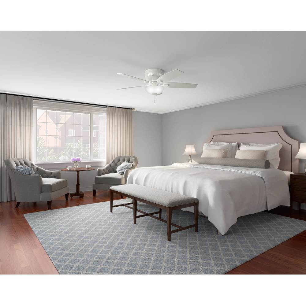 Hunter 53378 Fresh White 52'' Kenbridge Lp-fresh White Image 3
