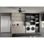 Hunter 53433 Matte Black 42'' Beck - Matte Black Image 3