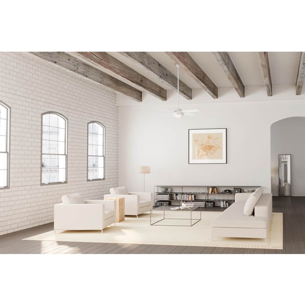 Hunter 59217 Fresh White 52'' Dempsey-fresh White Image 2