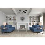 Hunter 59247 Brushed Nickel 52'' Dempsey Lowpro-brushed Nickel-no Light Image 2