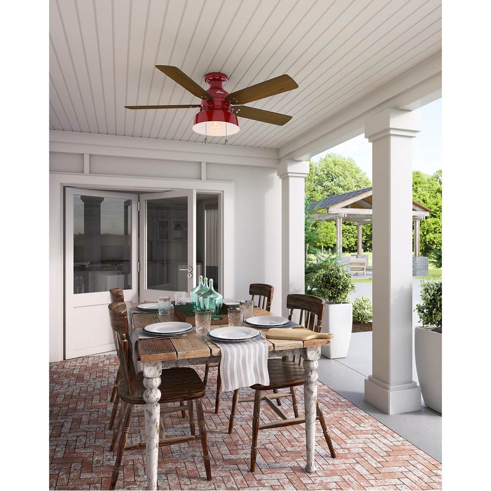 Hunter 59312 Barn Red 52'' Mill Valley Barn Red-lp Image 2
