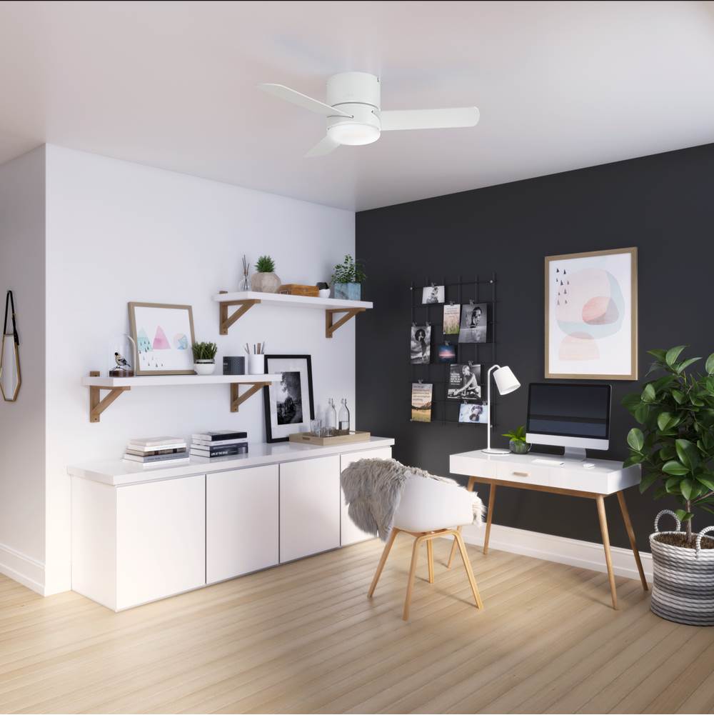 Hunter 59452 Fresh White 44'' Minimus-fresh White Image 2