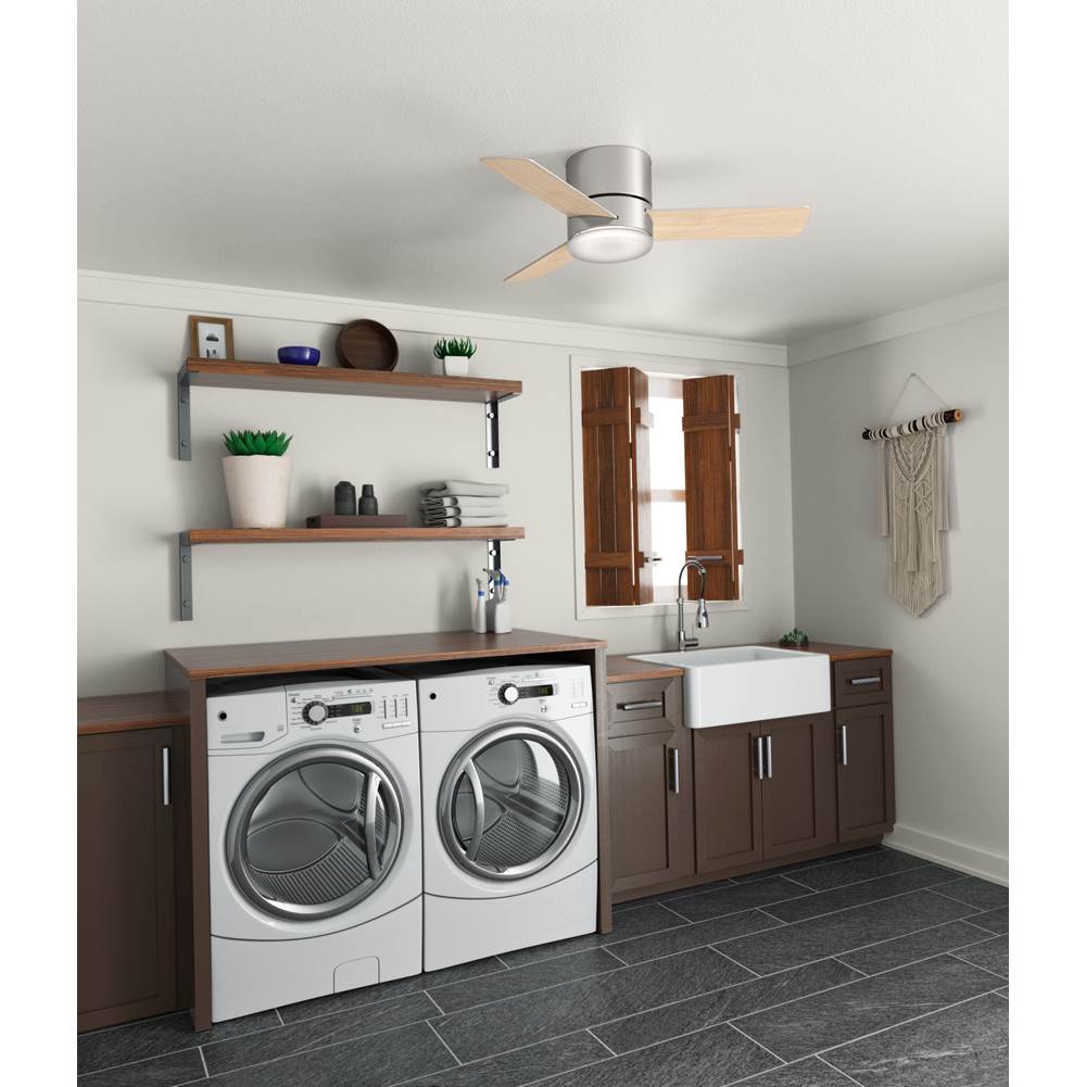 Hunter 59454 Brushed Nickel 44'' Minimus-brushed Nickel Image 4
