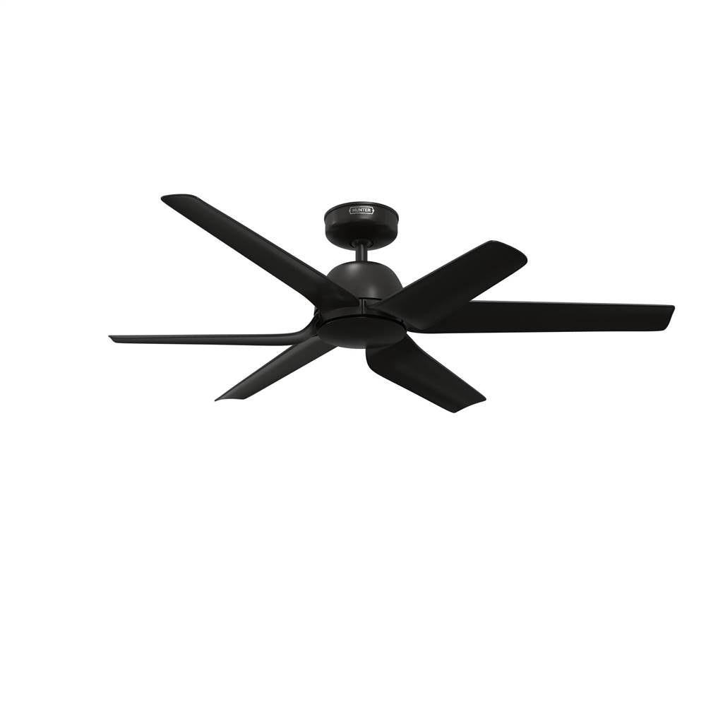 Hunter 50430 Flat Matte Black 52 Inch Airstack Matte Black Image 1