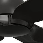 Hunter 50430 Flat Matte Black 52 Inch Airstack Matte Black Image 4