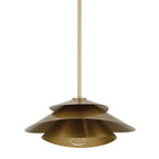 Hunter 48156 Alturas Gold Hiro 1 Light Large Pendant Gold Image 1