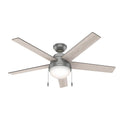 Hunter Anslee 52'' Anslee -matte Silver
