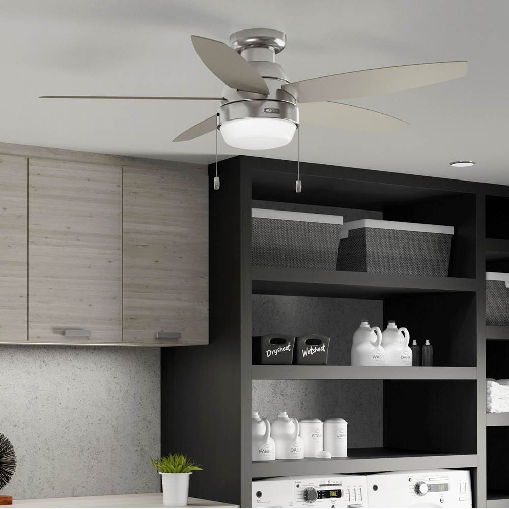 Hunter 52419 Brushed Nickel 52in Lilliana -  Brushed Nicked Image 4
