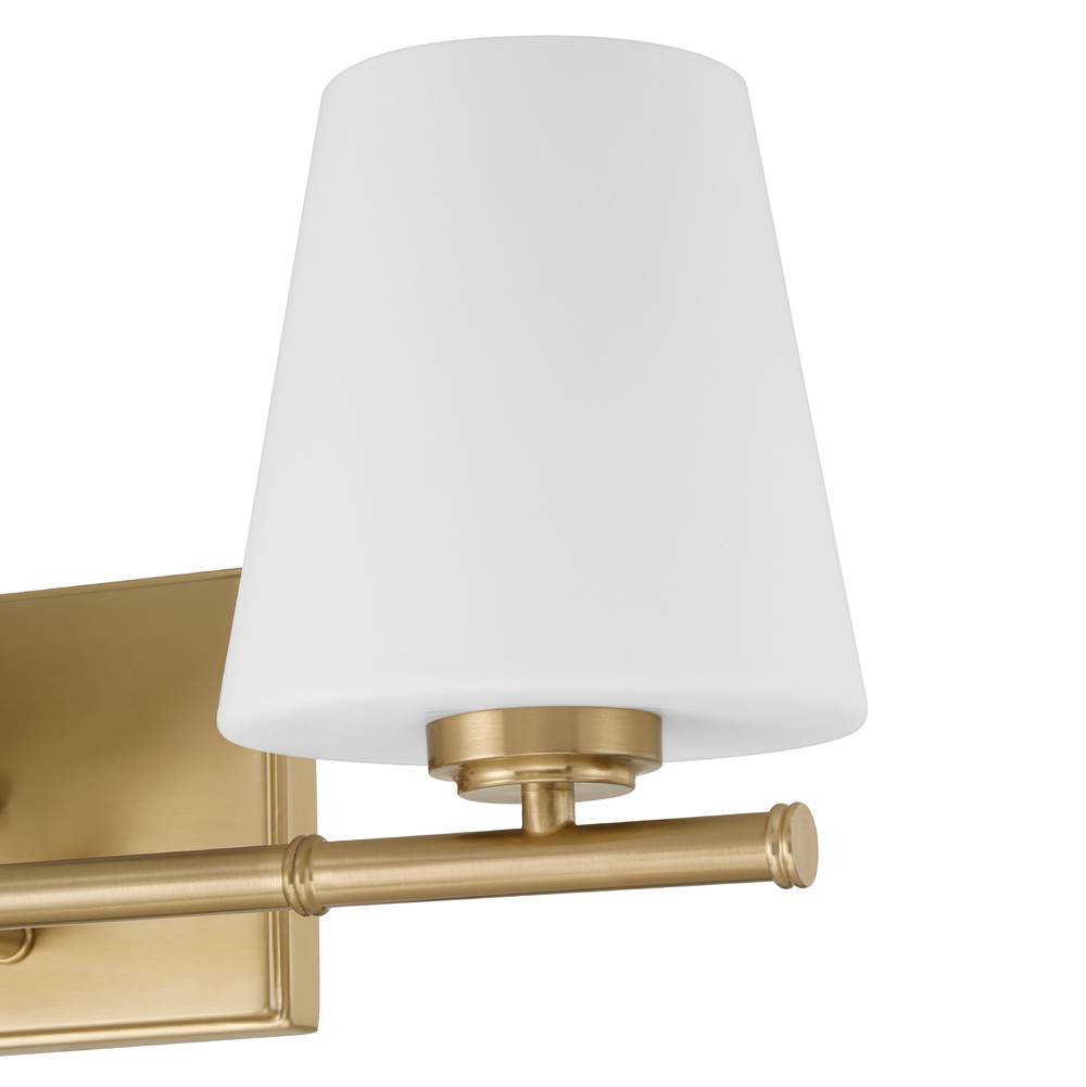 Hunter 48114 Alturas Gold Fauna Grove 3 Light Medium Vanity Gold Image 2