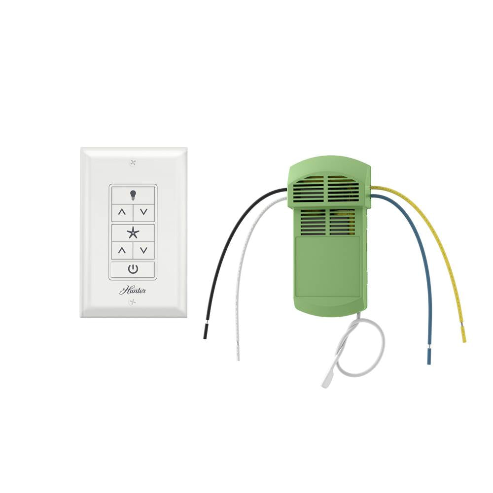 Hunter  Universal Fan-light Wall Control With Receiver