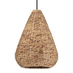 Hunter 48071 Matte Black Cambria Matte Black 3 Light Large Pendant Ceiling Light Fixture Image 1