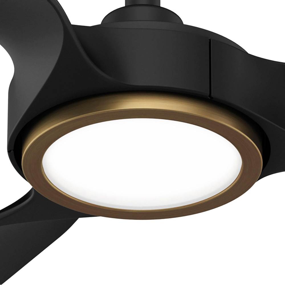 Hunter 53642 Matte Black Zentech 3 Blade Indoor/outdoor Smart Fan 44in - Matte Black Image 2