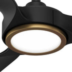 Hunter 53642 Matte Black Zentech 3 Blade Indoor/outdoor Smart Fan 44in - Matte Black Image 2