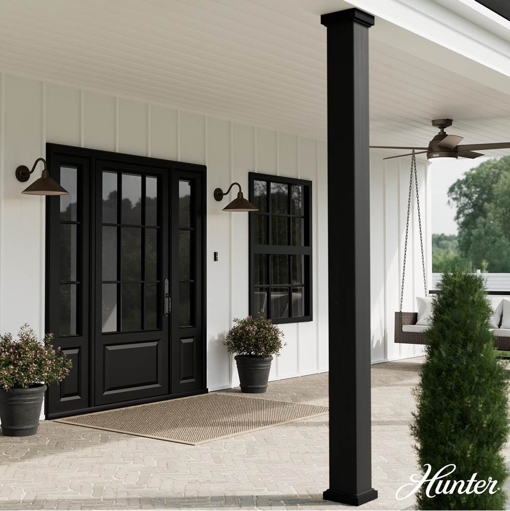 Hunter Skyflow Hunter Skyflow Matte Bronze 1 Light Medium